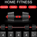 20kg Dumbbell Black Background